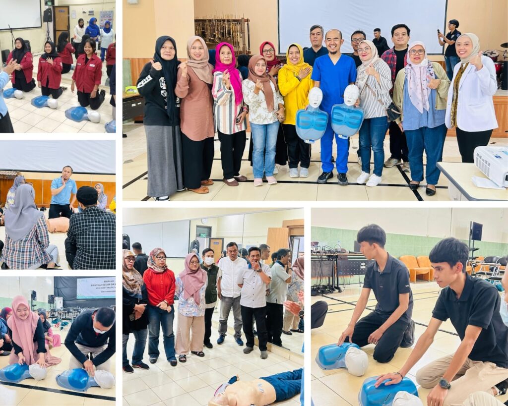Warga Antusias Ikut Edukasi BHD untuk Awam di Rumah Sakit Paru Dr. H. A. Rotinsulu